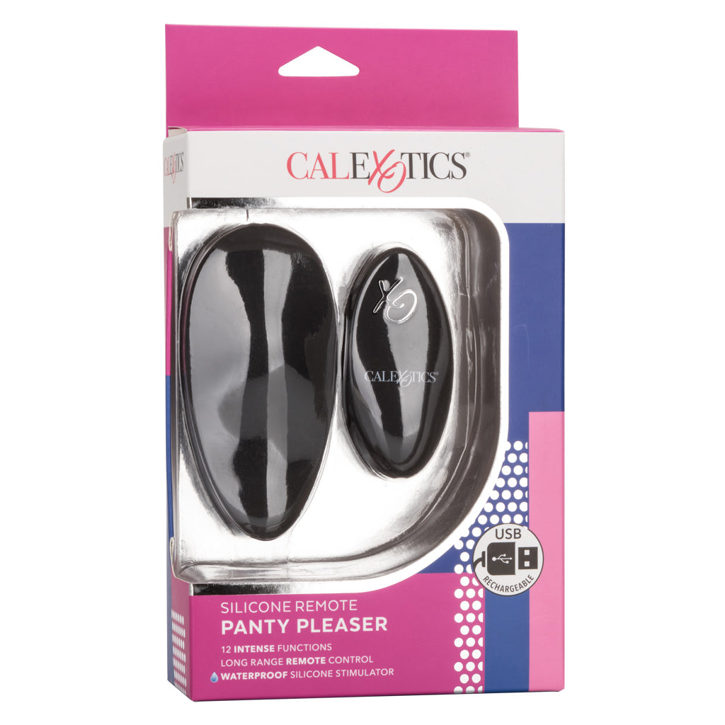 Calexotics - Silicone Remote Panty Pleaser - Noir