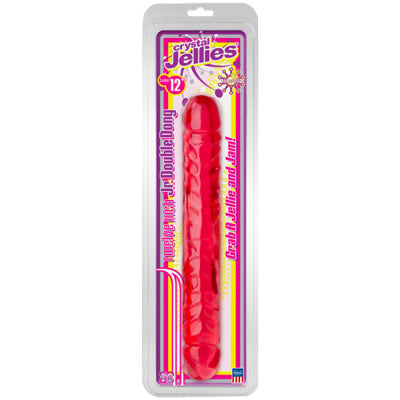 Jr. Double Dong Jellies 12'' Rose