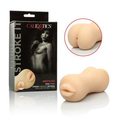 Calexotics - Stroke It Bouche & Anus - Ivoire
