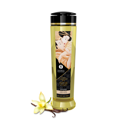 Shunga - Huile à massage - Desire Vanille