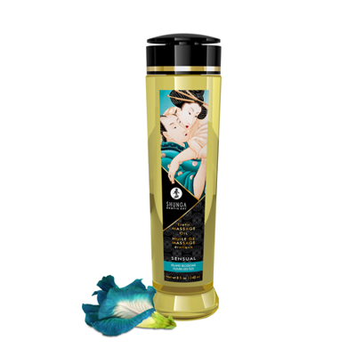 Shunga - Huile à Massage - Sensual Fleurs des îles