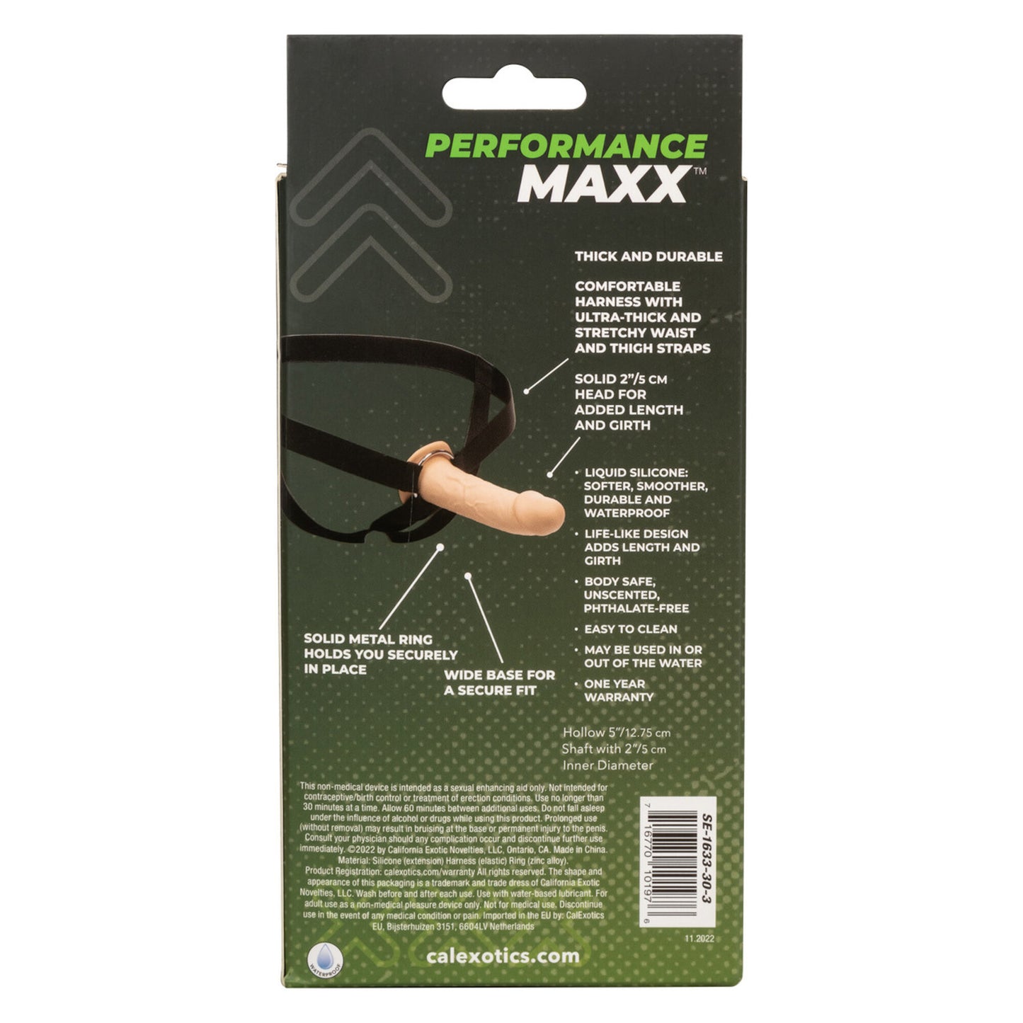 Performance Maxx - Life-Like Extension With Harness - Beige