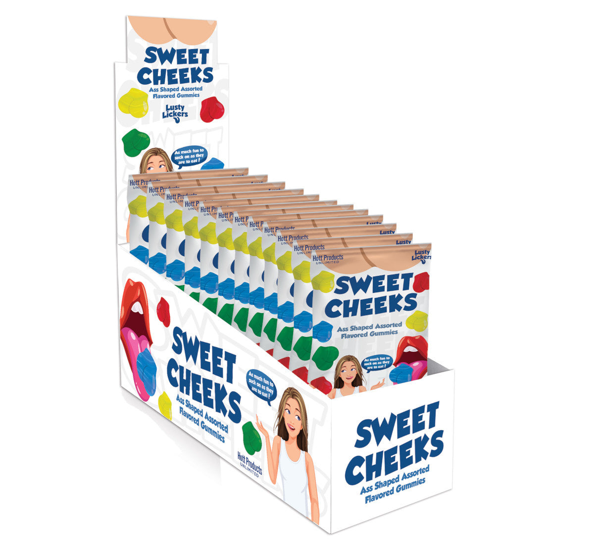 Hott Products - Sweet Cheeks Gummies (12)