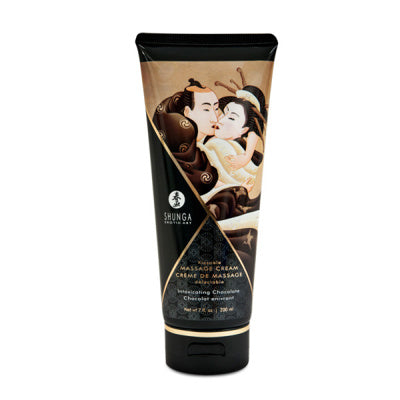 Shunga - Crème de massage délectable - Chocolat enivrant