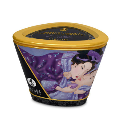 Shunga - Chandelle à Massage - Libido - Fruits Éxotique