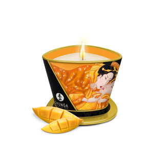 Shunga - Chandelle à Massage - Stimulation - Mangue