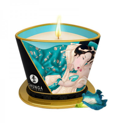 Shunga - Chandelle à Massage - Fleurs Des Iles