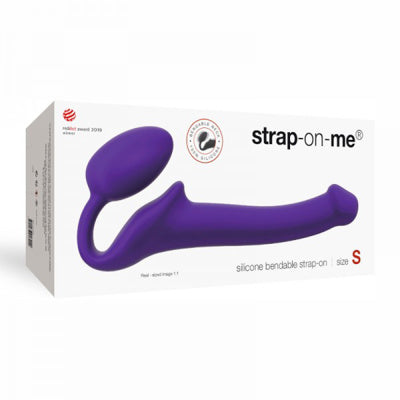 Strap-on-me - Strap-On Semi-Realiste Bendable - Petit - Mauve