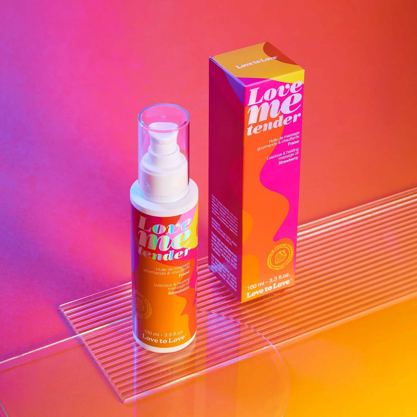 Love Me Tender - Huile de Massage - Fraise