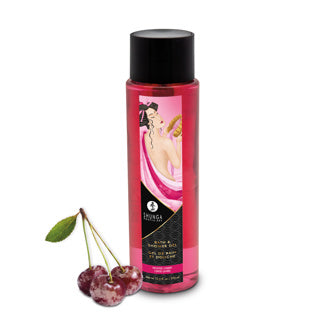 Shunga - Gel de Bain et Douche 12.5oz - Cerise Givrée