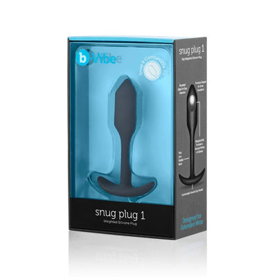 B-Vibe - Snug Plug 1 - Noir