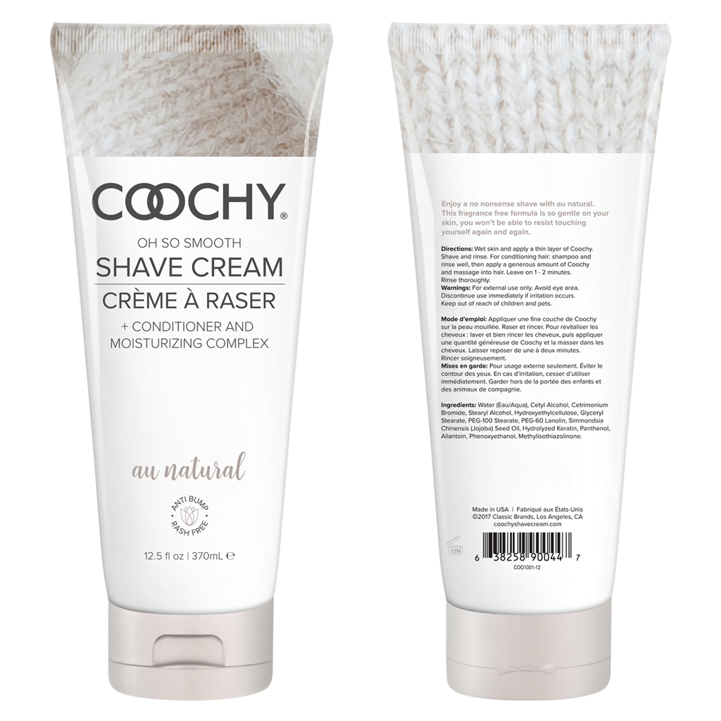 COOCHY - Crème à Raser - Naturel 370ml