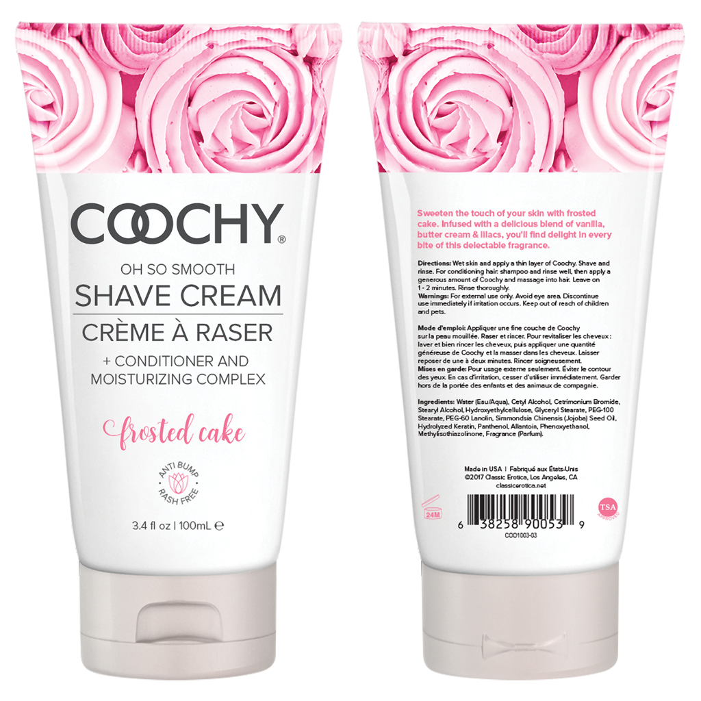 COOCHY - Crème à Raser - Gâteau Glacé 100ml