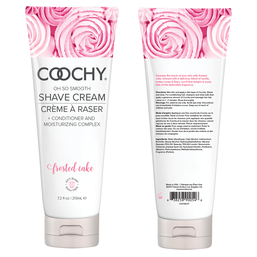 COOCHY - Crème à Raser - Gâteau Glacé 213ml