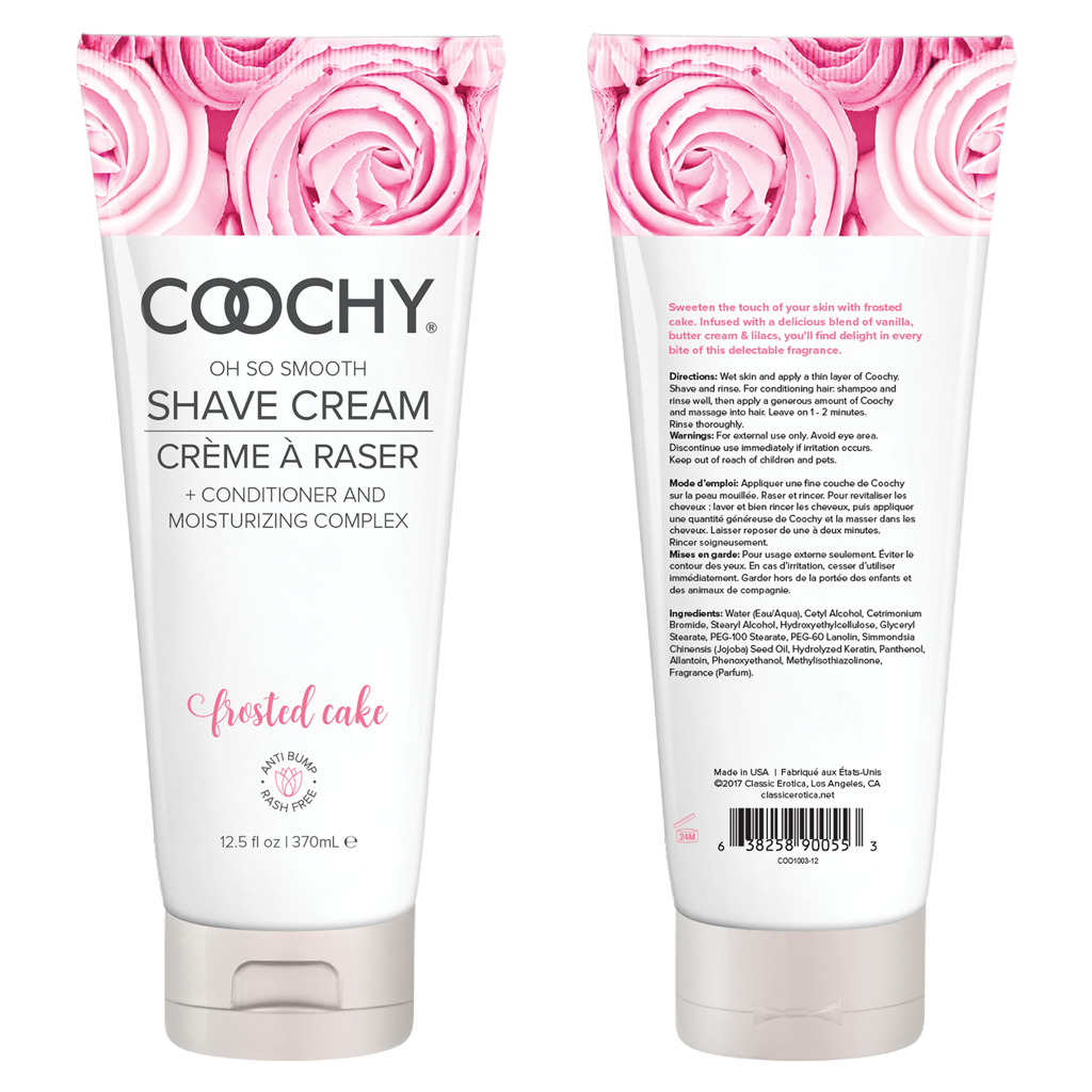 COOCHY - Crème à Raser - Gâteau Glacé 370ml
