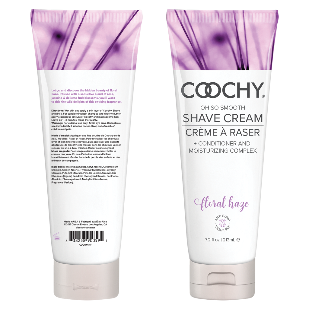 COOCHY - Crème à Raser - Brume Florale 213ml