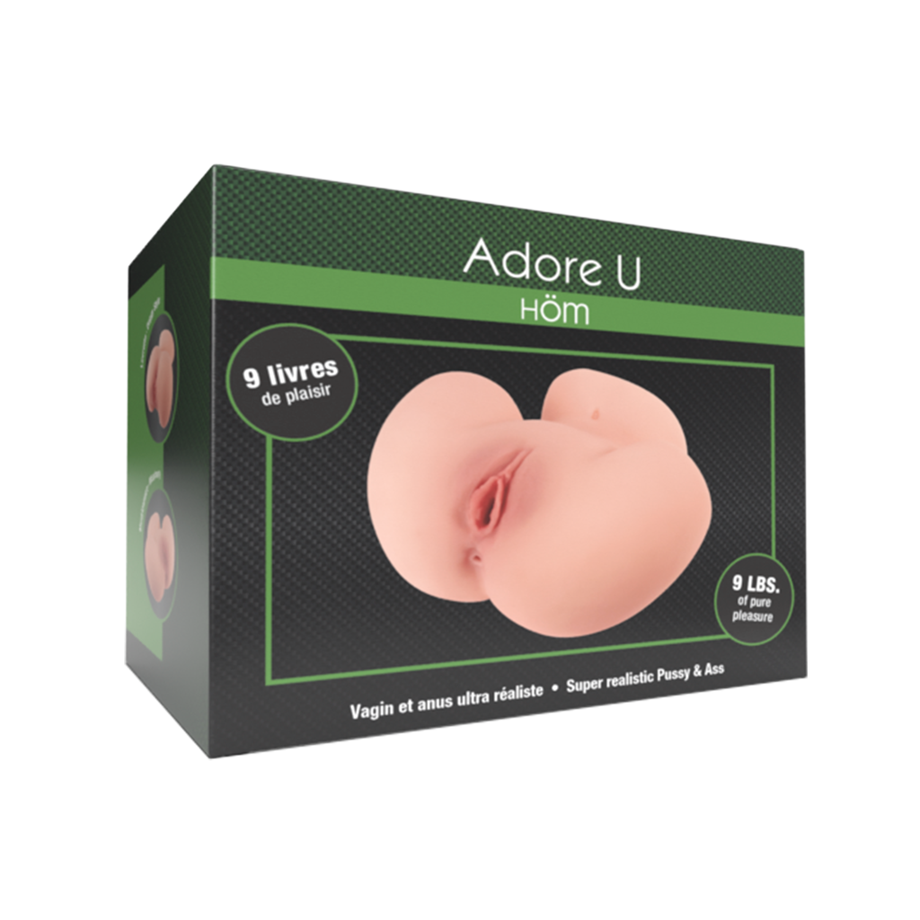Adore U Höm - Vagin et Anus Ultra Réaliste - 9 Livres