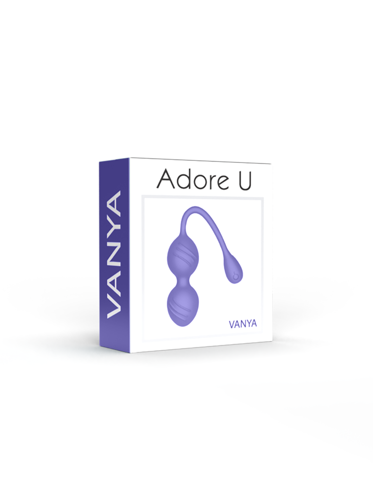 Adore U - Boules Kegel Vibrantes Vanya - Violet