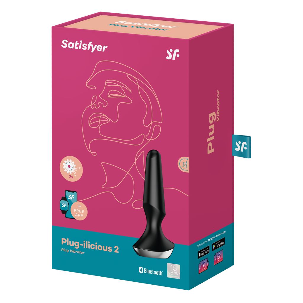 Satisfyer - Plug-ilicious 2 - Noir