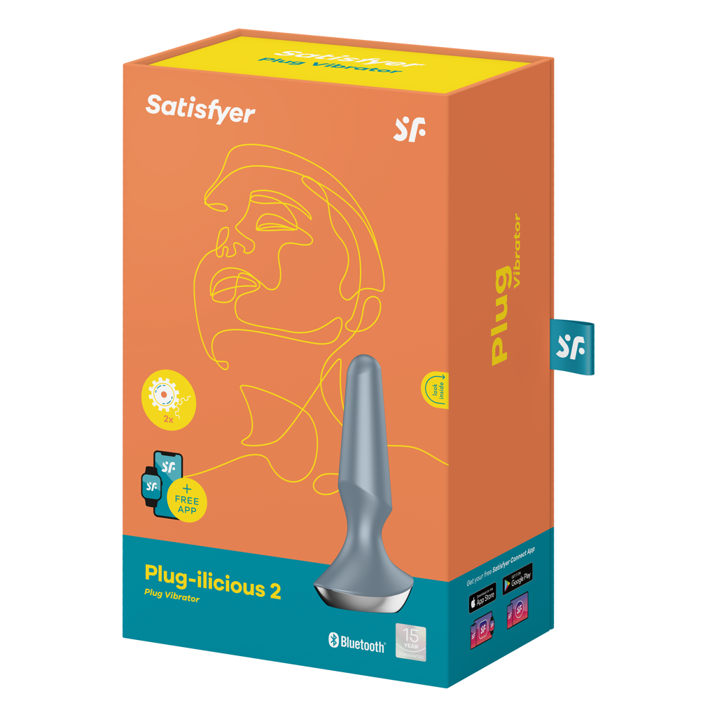 Satisfyer - Plug-ilicious 2 - Argent