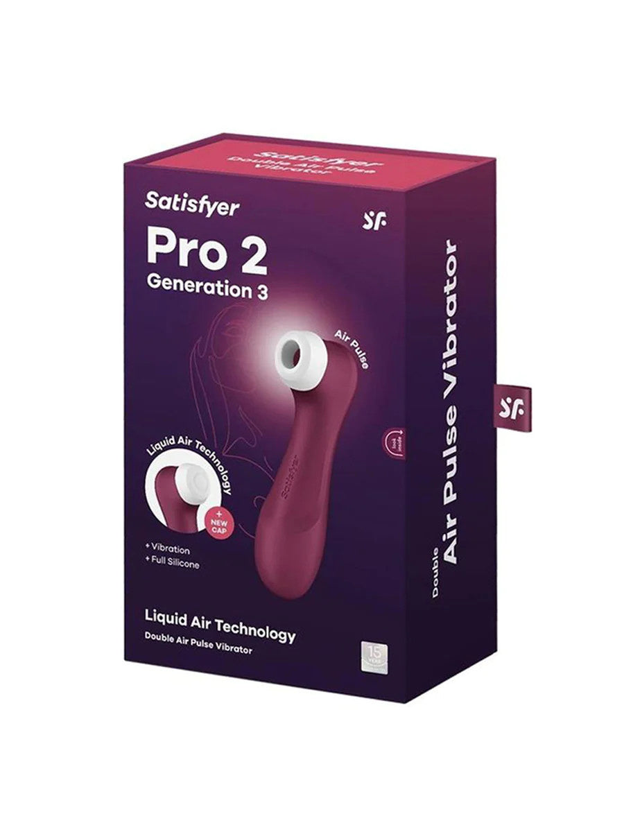 Satisfyer - Pro 2 Generation 3 Wine Red
