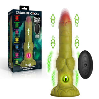 Creature Cock - Eyegor Thrusting & Vibrating Dildo