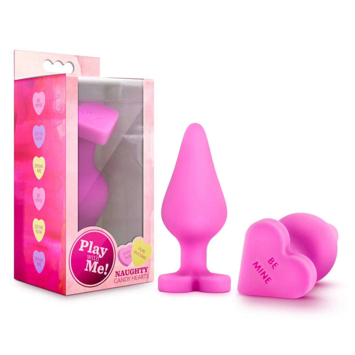 Naughty Candy Hearts - Be Mine - Rose