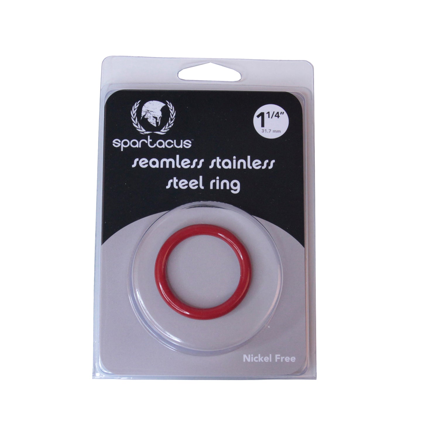 Spartacus - Seamless Stainless C-Ring- 1.25'' - Rouge