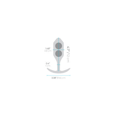 B-Vibe - Snug Plug 3 - Orange