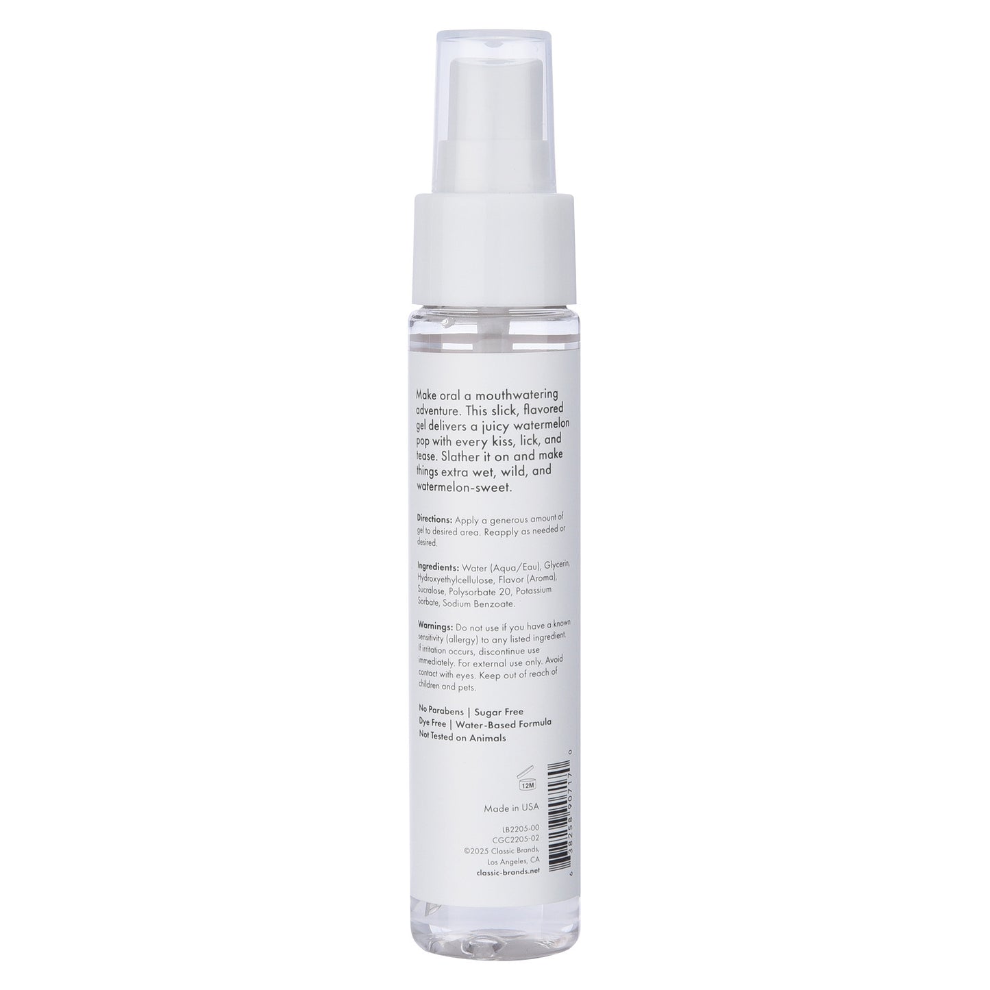CG - Blow Me Gel Sexe Oral - Melon d'eau 2oz