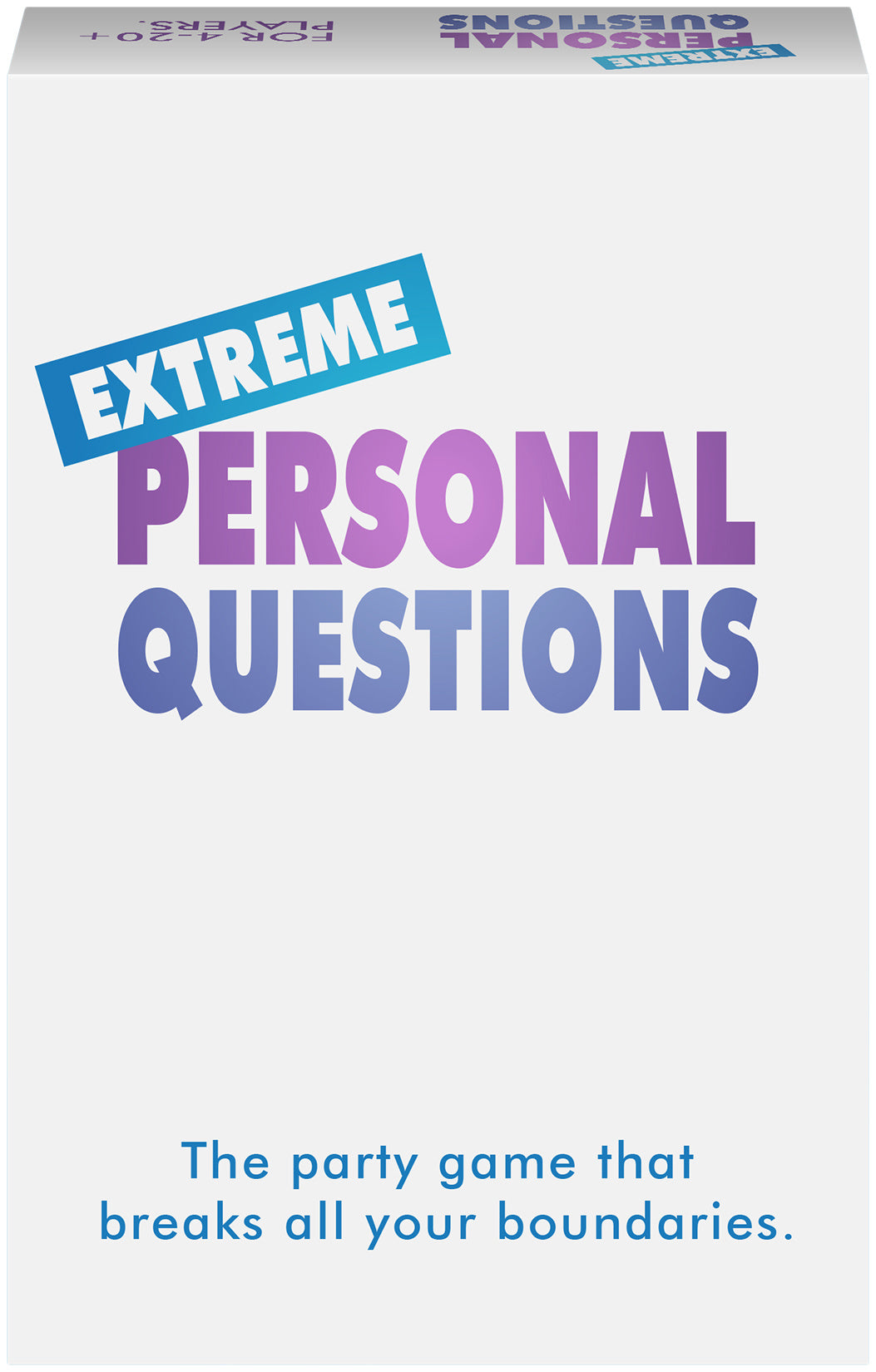KG - Extreme Personal Questions - Anglais