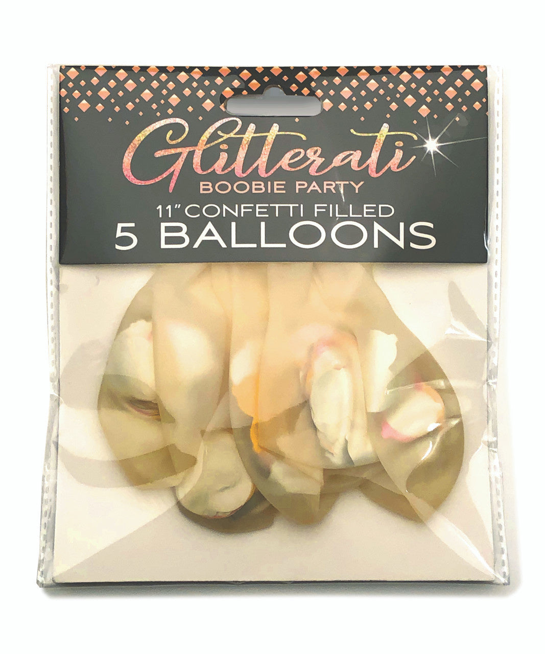 LG - Boobie Party Ballons De Confettis (5pk)