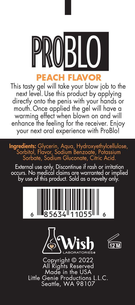 LG - ProBlo Peach Flavored Pleasure Gel - Display 65