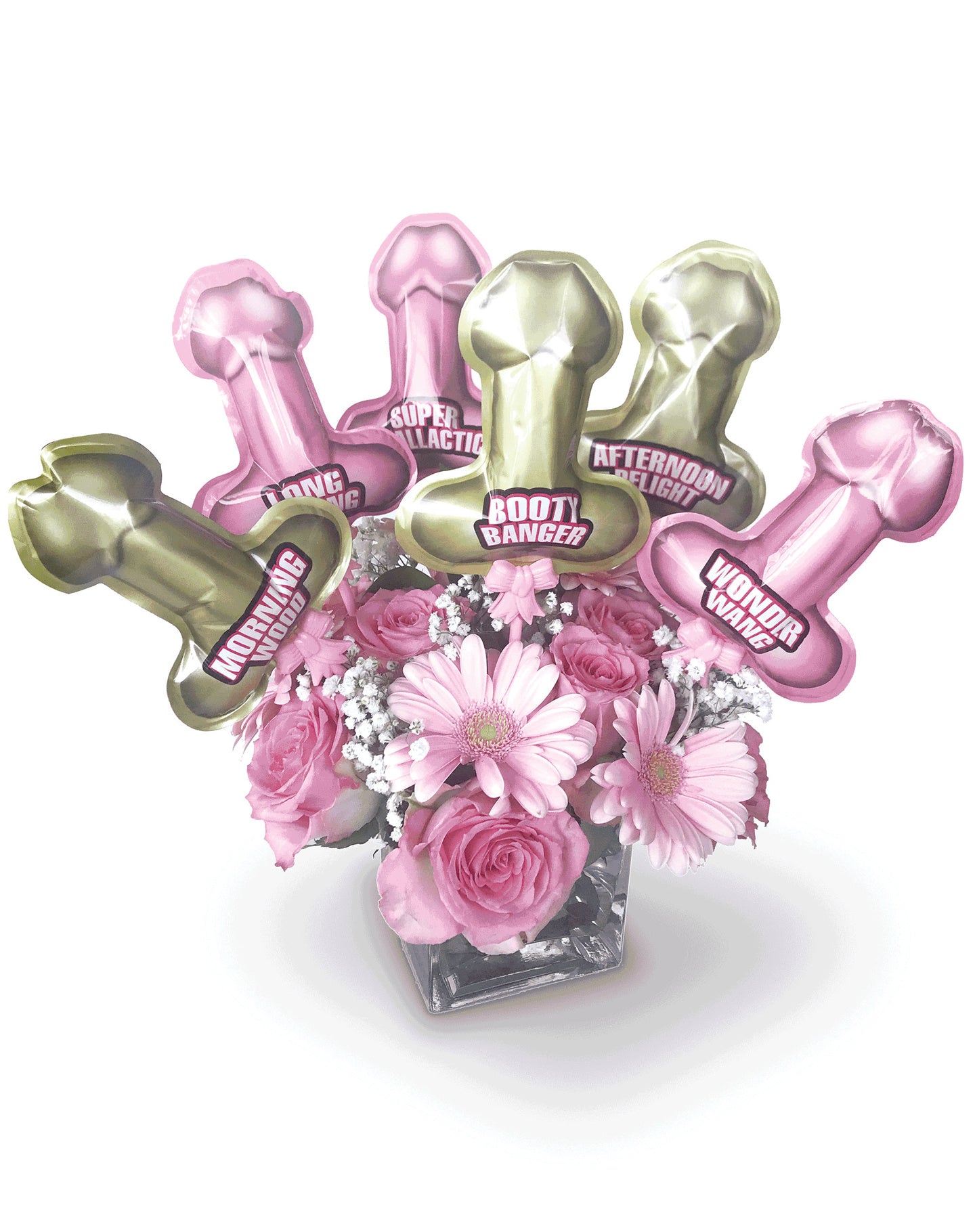LG - Mini-Ballons Pénis Pop-Up (6pk)
