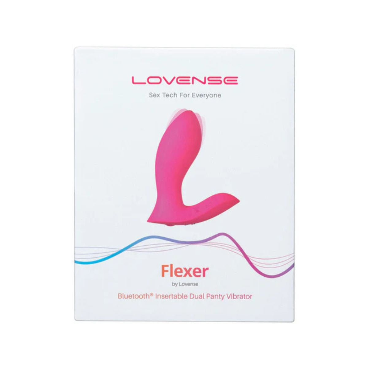 Lovense - Flexer Dual Panty Vibrator - Rose