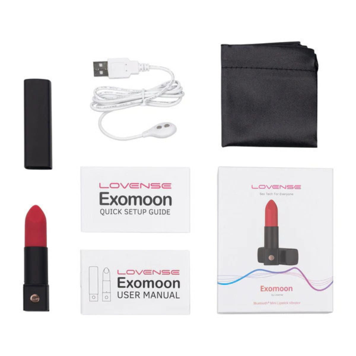 Lovense - Exomoon Mini Lipstick Vibrator