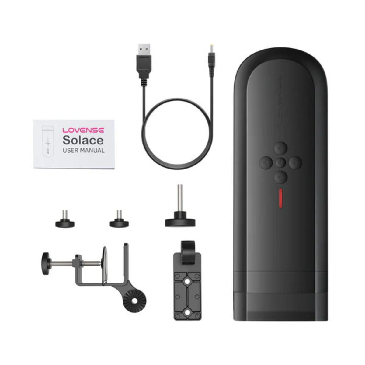 Lovense - Solace Automatic Thrusting Mastubator - Noir