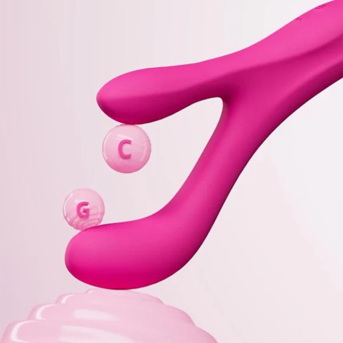 Lovense - Osci 3 Heating Rabbit Vibrator - Rose