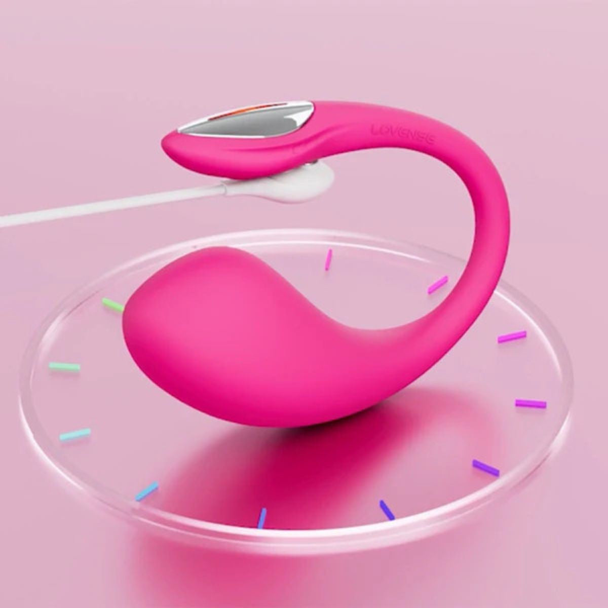 Lovense - Lush 4 G-Spot Egg Vibrator - Rose