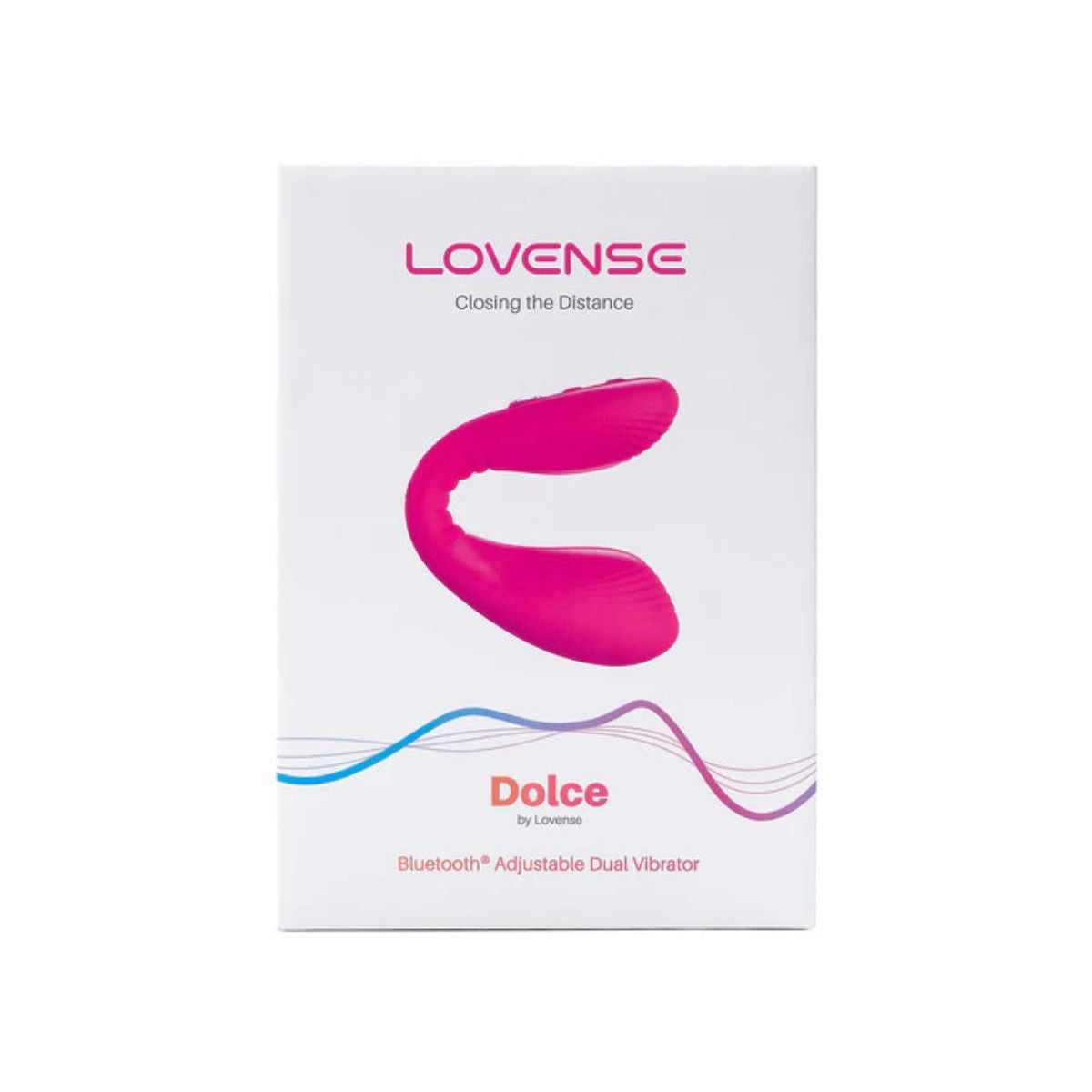 Lovense - Dolce Adjustable Dual Vibrator - Rose