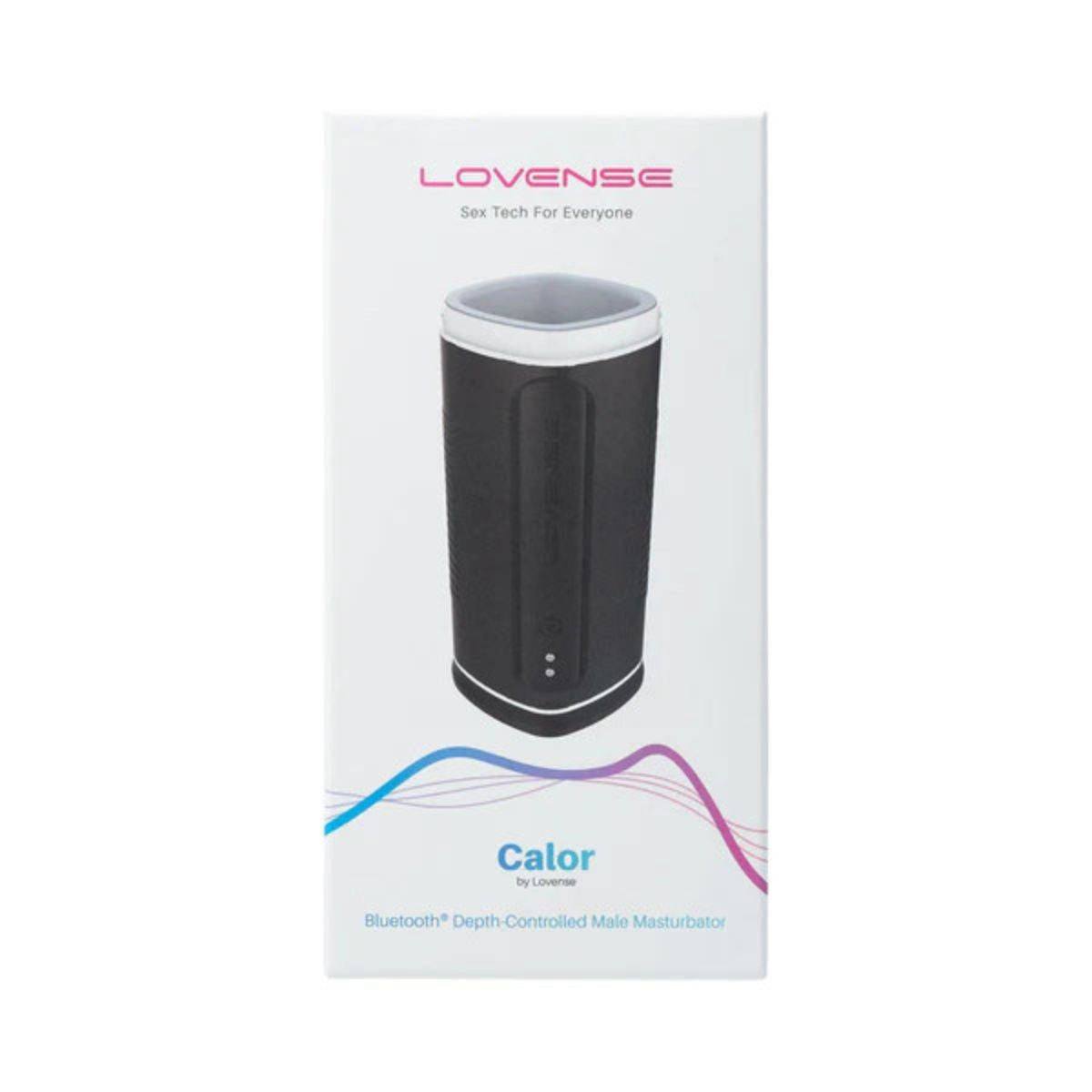 Lovense - Calor Depth-Controlled Masturbator - Noir