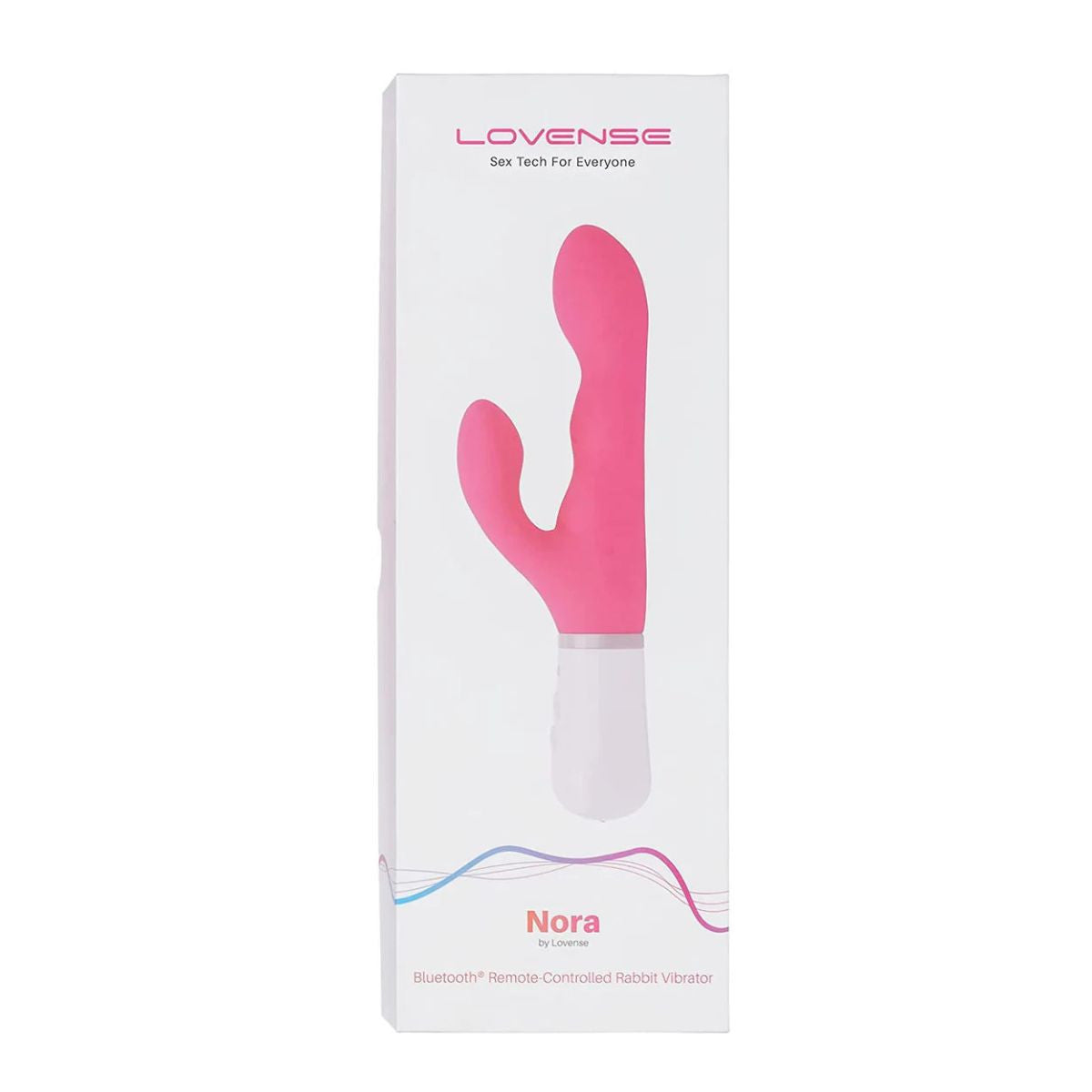 Lovense - Nora Bluetooth Rabbit Vibrator - Rose