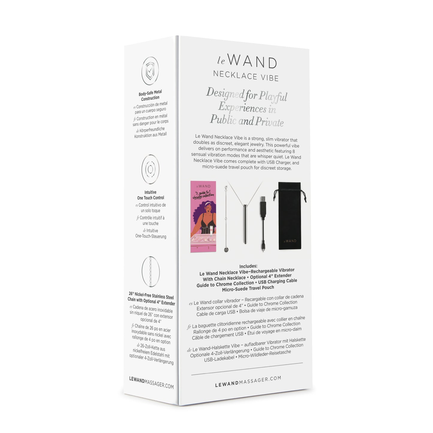 Le Wand - Collier Vibrant - Argent