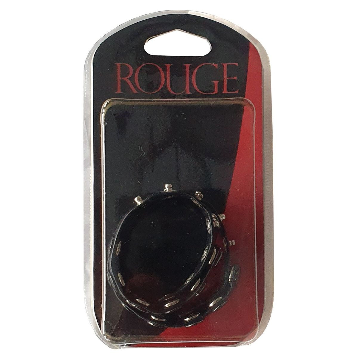 Rouge - Sangles à Double Pression Multiples - Noir
