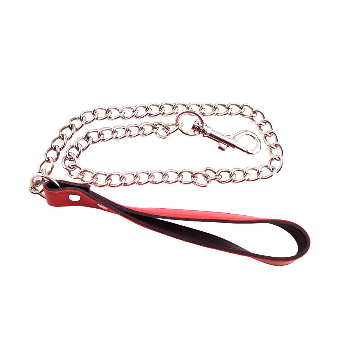 Rouge - Laisses en Cuir - Rouge