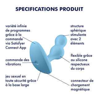 Satisfyer - Deep Diver Bleu