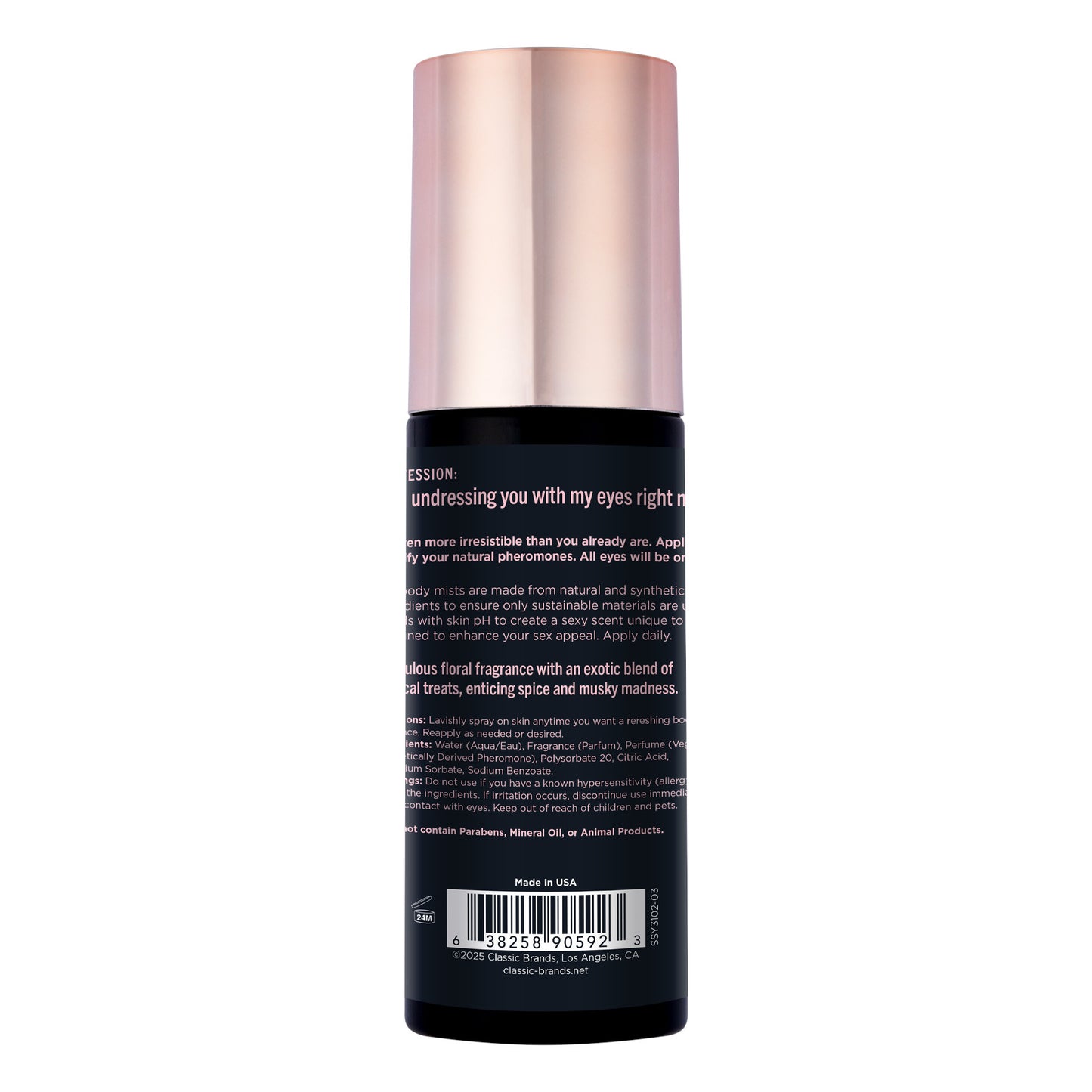 Simply Sexy - Brume Parfumée aux Phéromones - Turn Off The Lights