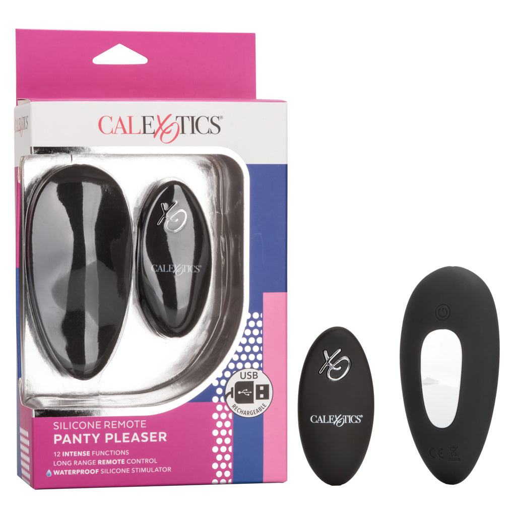 Calexotics - Silicone Remote Panty Pleaser - Noir