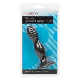 Calexotics - Silicone Ribbed Anal Stud