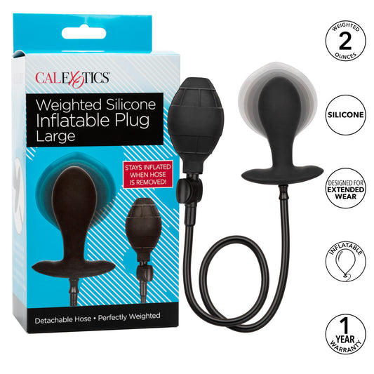Weighted Silicone Inflatable Plug